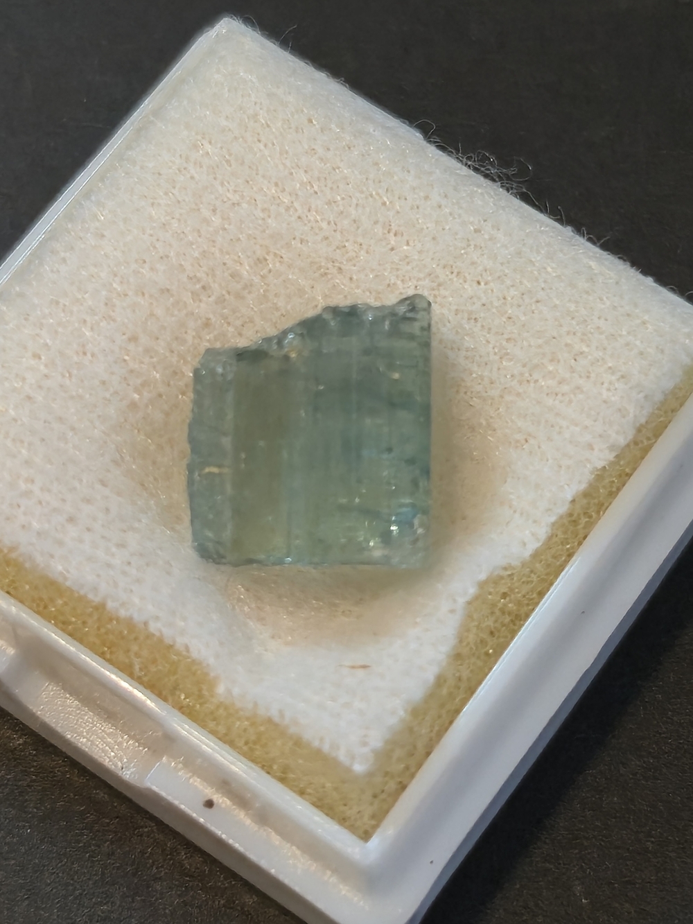 💙 Blue Tourmaline Indicolite Crystal Specimen • 0.04 oz